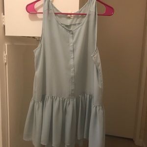 Baby blue blouse